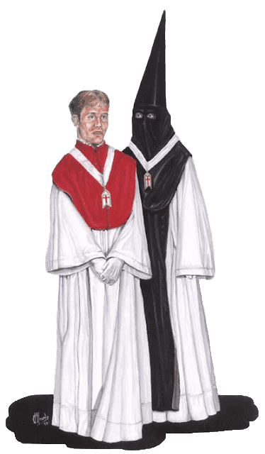 Hábito Cofradía de Ntro. Padre Jesús Resucitado, María Stma. de la Alegría y las Lágrimas de S.Pedro
